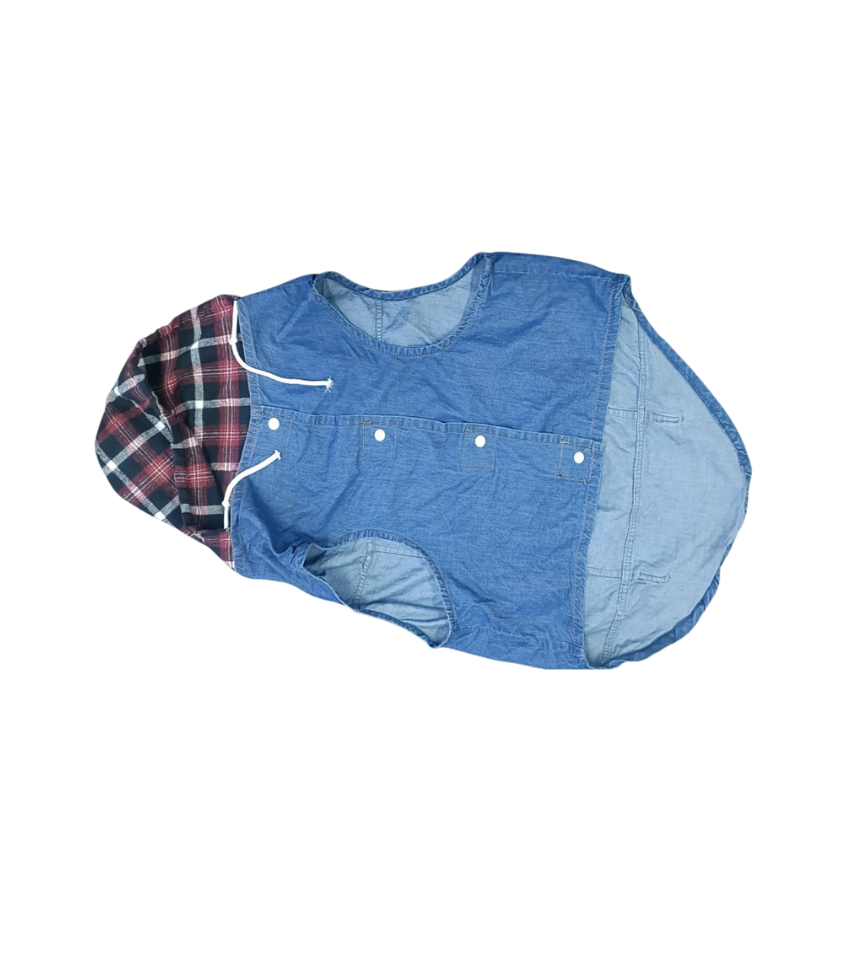 Doggy Studio Summer Collection — Denim Jacket with Hoodie